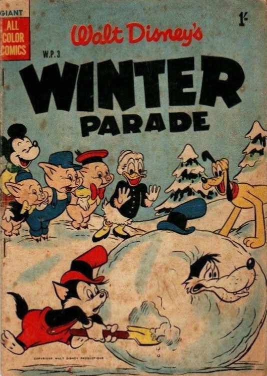 Walt Disney's Winter Parade [WP Series] (WG Publications, 1953 series) #W.P.3 (1955)