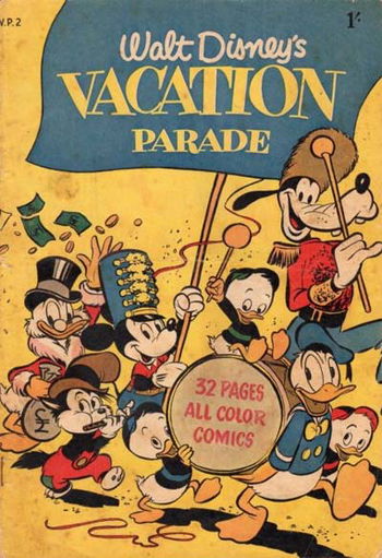 Walt Disney's Vacation Parade [VP Series] (WG Publications, 1953 series) #2 ([December 1953?])