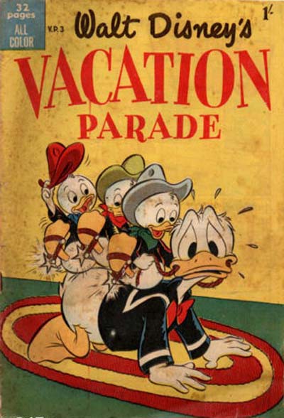 Walt Disney's Vacation Parade [VP Series]  #V.P.3 (January 1954)