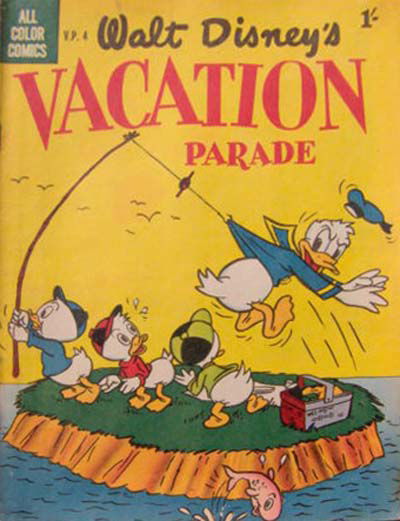 Walt Disney's Vacation Parade [VP Series] (WG Publications, 1953 series) #4 [February 1954?]