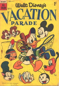 Walt Disney's Vacation Parade [VP Series]  #V.P.6 (June 1954)
