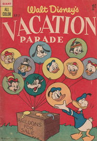 Walt Disney's Vacation Parade [VP Series] (WG Publications, 1953 series) #V.P.7 [July 1954]