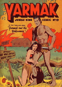 Yarmak Jungle King Comic (Youngs, 1949 series)  #19 ([May 1951]) — Yarmak and the Yellowmen