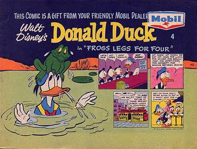 Mobil Walt Disney (Mobil Oil, 1964 series) #4 — Walt Disney's Donald Duck [1964]