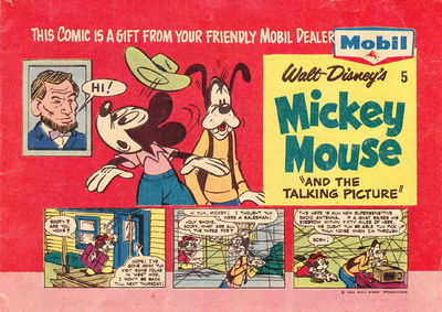 Mobil Walt Disney (Mobil Oil, 1964 series) #5 — Walt Disney's Mickey Mouse [1964]