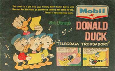 Mobil Walt Disney (Mobil Oil, 1964 series) #12 (1964)