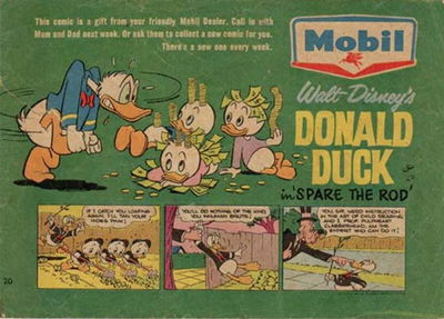 Mobil Walt Disney (Mobil Oil, 1964 series) #20 1964