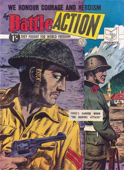 Battle Action (Horwitz, 1954 series) #29 [December 1956?]