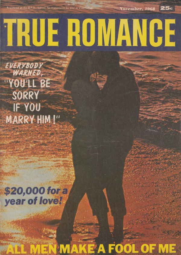 True Romance (True Romance, 1947? series) v43#2 (November 1968)