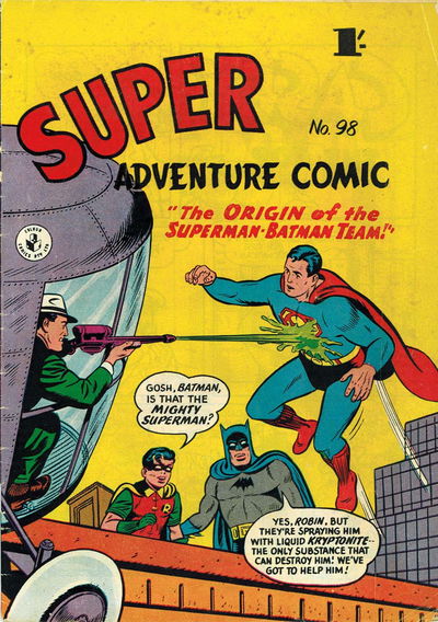 Super Adventure Comic (Colour Comics, 1950 series) #98 [August 1958]