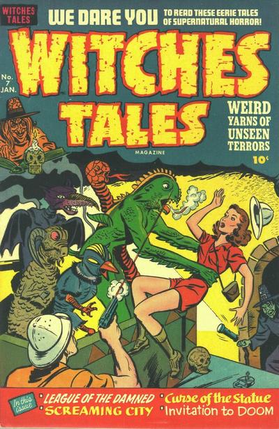 Witches Tales (Harvey, 1951 series) #7 (January 1952)
