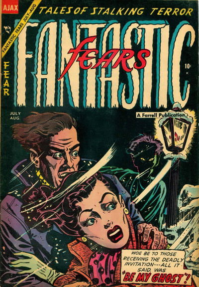 Fantastic Fears (Farrell, 1953 series) #8 (July-August 1954)