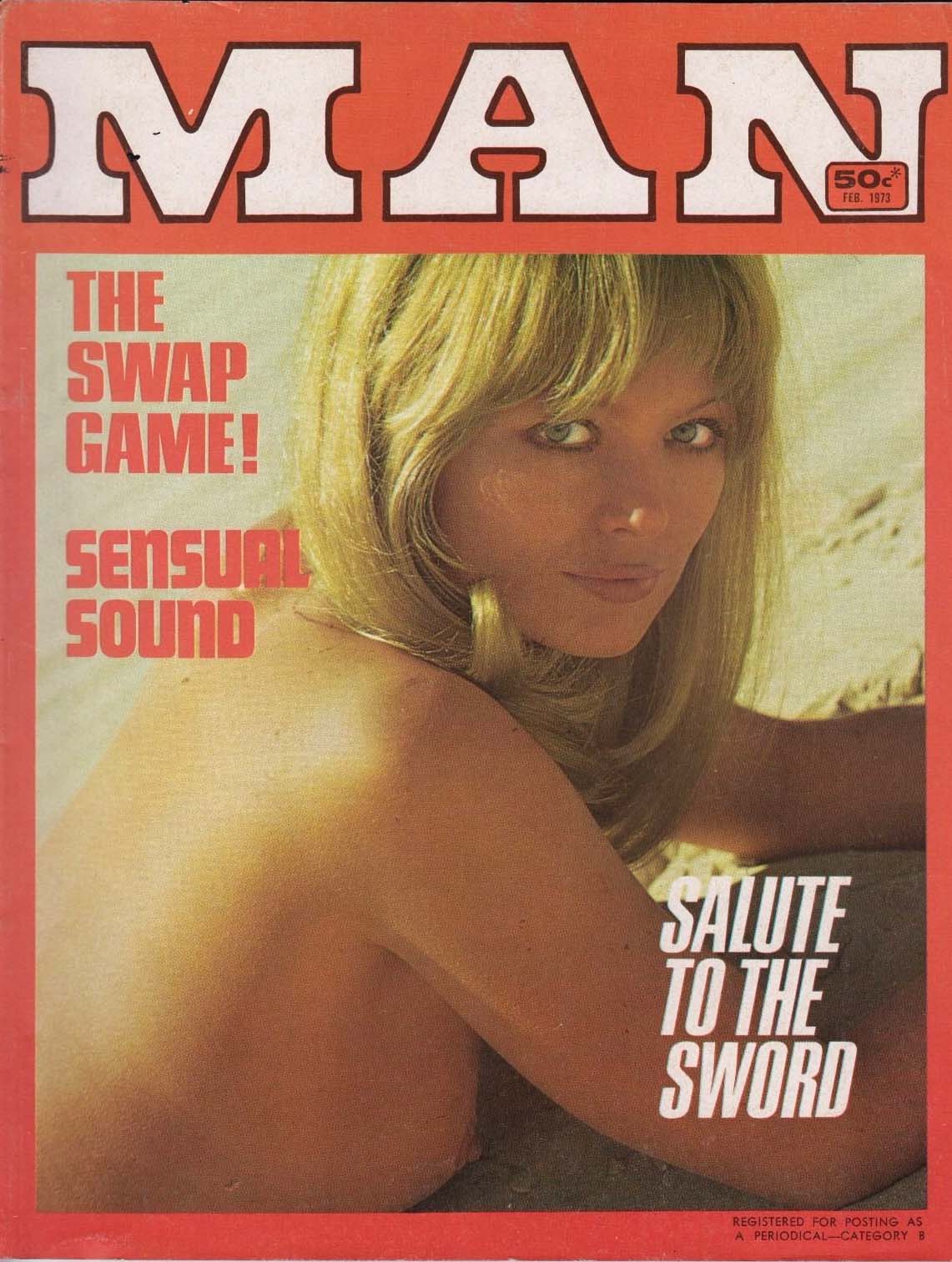 Man [Man Magazine] (Man, 1946 series) v73#3 (February 1973)