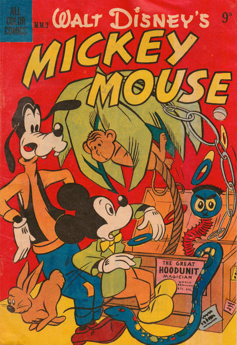 Walt Disney's Mickey Mouse [MM series] (WG Publications, 1953 series) #M.M.3 (January 1954)