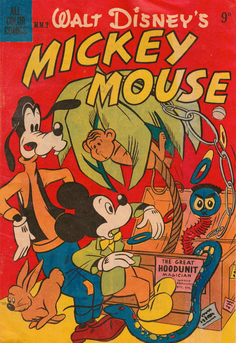 Walt Disney's Mickey Mouse [MM series] (WG Publications, 1953 series) #M.M.3 (January 1954)