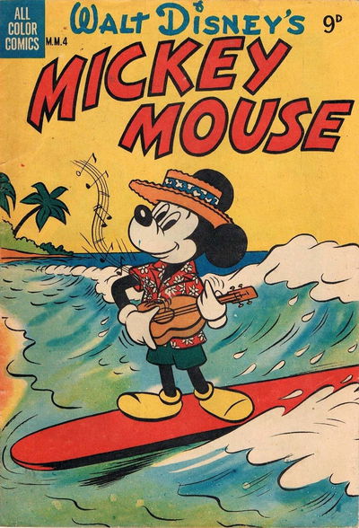 Walt Disney's Mickey Mouse [MM series] (WG Publications, 1953 series) #M.M.4 February 1954