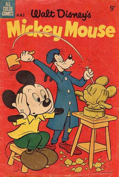 Walt Disney's Mickey Mouse [MM series] (WG Publications, 1953 series) #M.M.9 July 1954