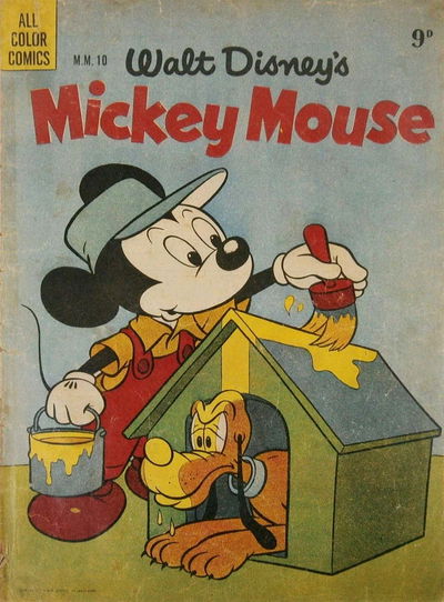 Walt Disney's Mickey Mouse [MM series] (WG Publications, 1953 series) #M.M.10 August 1954