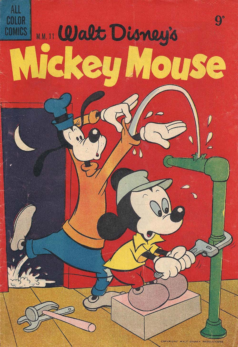 Walt Disney's Mickey Mouse [MM series] (WG Publications, 1953 series) #M.M.11 (September 1954)