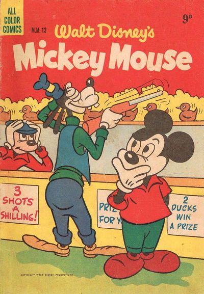 Walt Disney's Mickey Mouse [MM series] (WG Publications, 1953 series) #M.M.13 December 1954