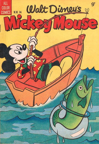 Walt Disney's Mickey Mouse [MM series] (WG Publications, 1953 series) #M.M.14 January 1955