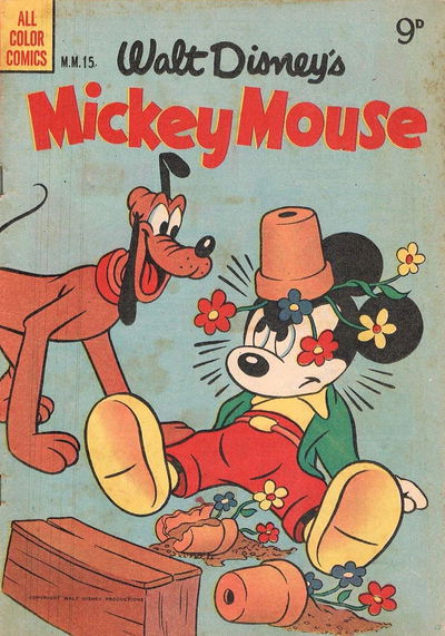 Walt Disney's Mickey Mouse [MM series] (WG Publications, 1953 series) #M.M.15 February 1955