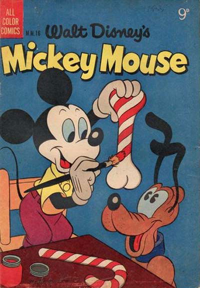 Walt Disney's Mickey Mouse [MM series] (WG Publications, 1953 series) #M.M.16 March 1955