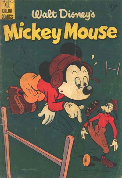 Walt Disney's Mickey Mouse [MM series] (WG Publications, 1953 series) #M.M.18 ([May 1955?])