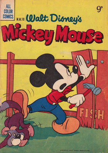 Walt Disney's Mickey Mouse [MM series] (WG Publications, 1953 series) #M.M.19 (June 1955)
