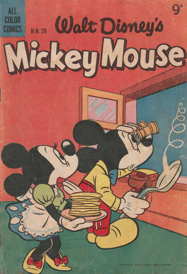 Walt Disney's Mickey Mouse [MM series] (WG Publications, 1953 series) #M.M.20 (July 1955)