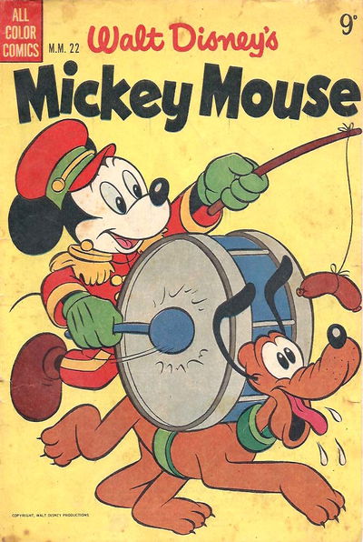 Walt Disney's Mickey Mouse [MM series] (WG Publications, 1953 series) #M.M.22 [September 1955?]