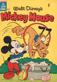 Walt Disney's Mickey Mouse [M series]  #M.2 ([August 1956])