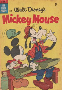 Walt Disney's Mickey Mouse [M series]  #M.3 ([September 1956?])