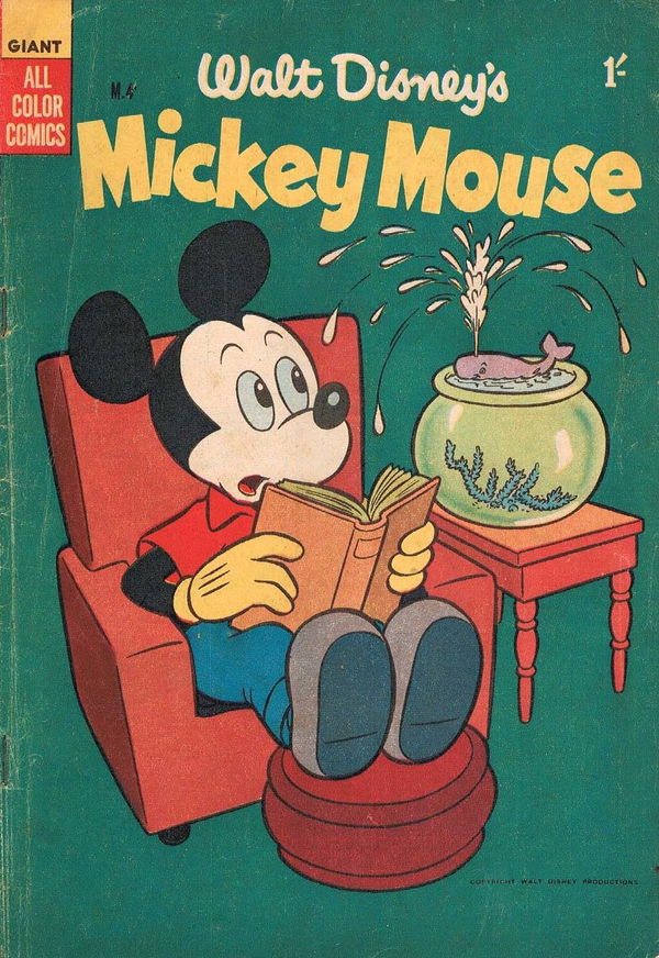 Walt Disney's Mickey Mouse [M series] (WG Publications, 1956 series) #M.4 (October 1956)