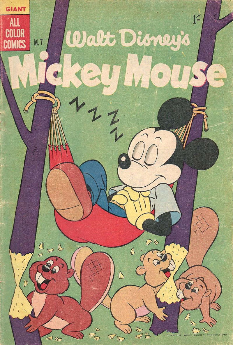 Walt Disney's Mickey Mouse [M series] (WG Publications, 1956 series) #M.7 (June 1957)