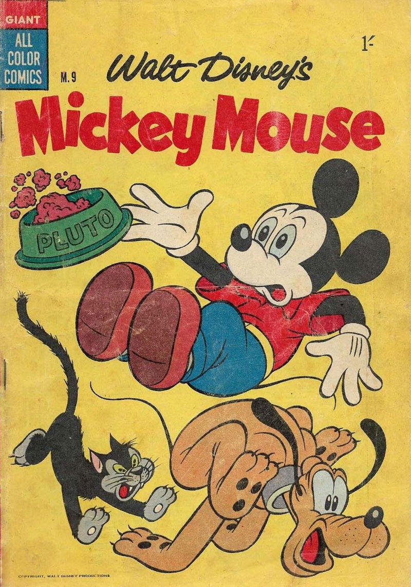 Walt Disney's Mickey Mouse [M series] (WG Publications, 1956 series) #M.9 (May 1957)