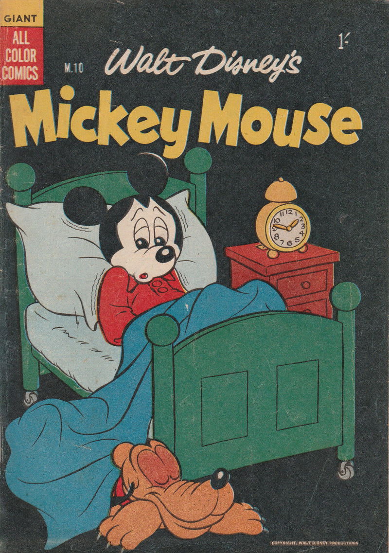Walt Disney's Mickey Mouse [M series] (WG Publications, 1956 series) #M.10 (1957)