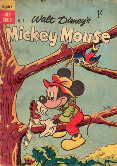 Walt Disney's Mickey Mouse [M series]  #M.15 (1958)