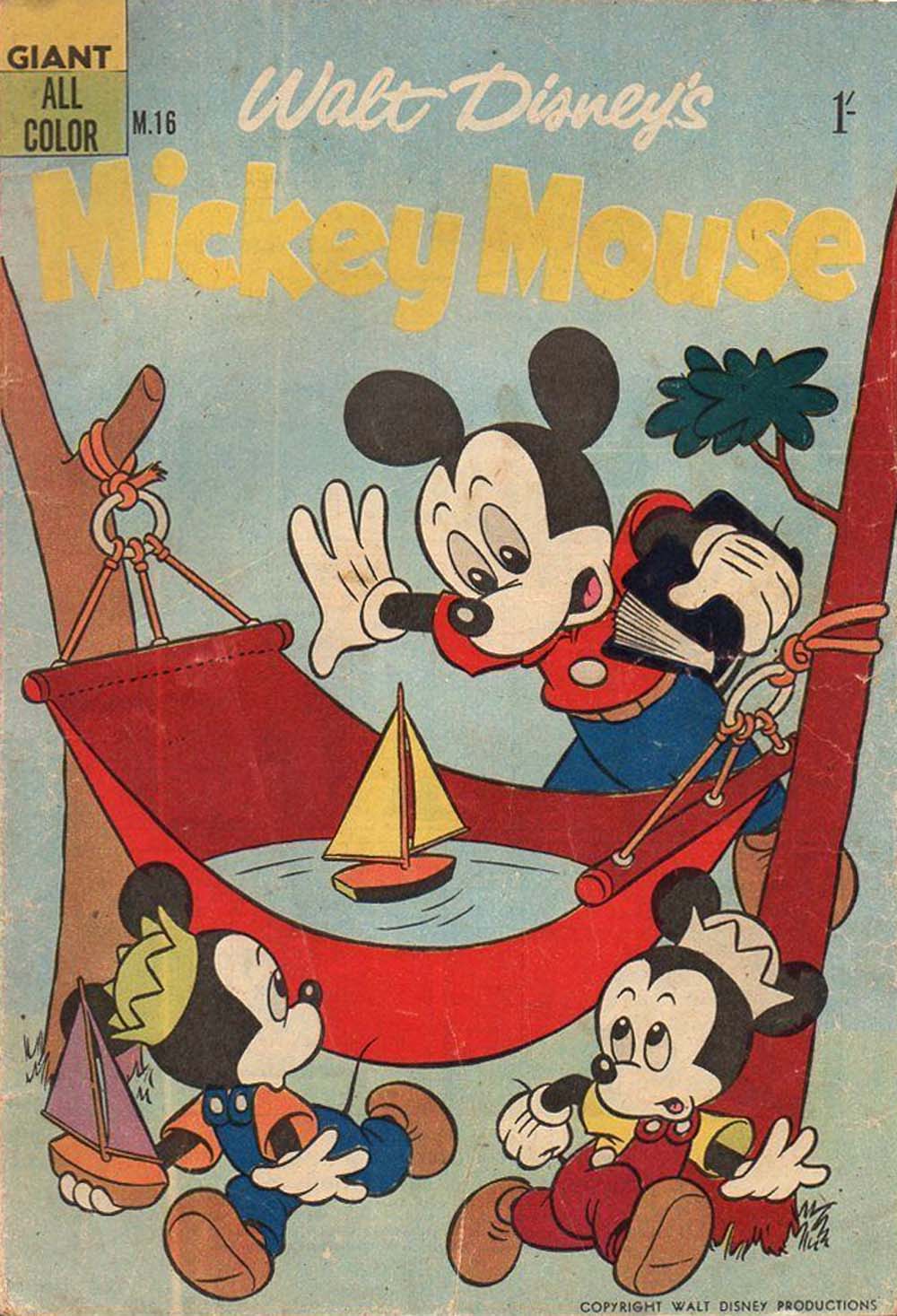 Walt Disney's Mickey Mouse [M series] (WG Publications, 1956 series) #M.16 (1958)