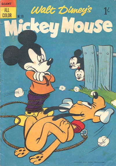 Walt Disney's Mickey Mouse [M series]  #M.19 ([June 1958?])