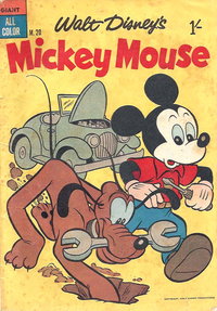 Walt Disney's Mickey Mouse [M series]  #M.20 ([July 1958?])
