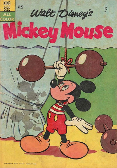 Walt Disney's Mickey Mouse [M series] (WG Publications, 1956 series) #M.23