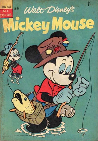 Walt Disney's Mickey Mouse [M series] (WG Publications, 1956 series) #M.24 ([November 1958?])
