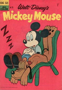 Walt Disney's Mickey Mouse [M series]  #M.25 ([December 1958?])