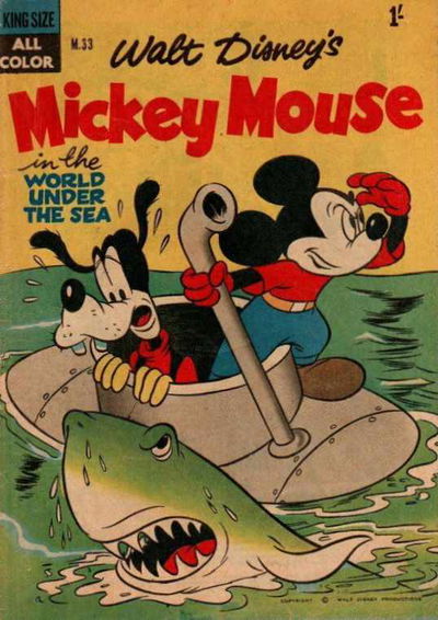 Walt Disney's Mickey Mouse [M series] (WG Publications, 1956 series) #M.33