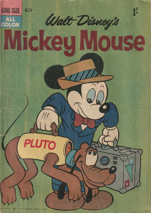 Walt Disney's Mickey Mouse [M series] (WG Publications, 1956 series) #M.34 ([September 1959])