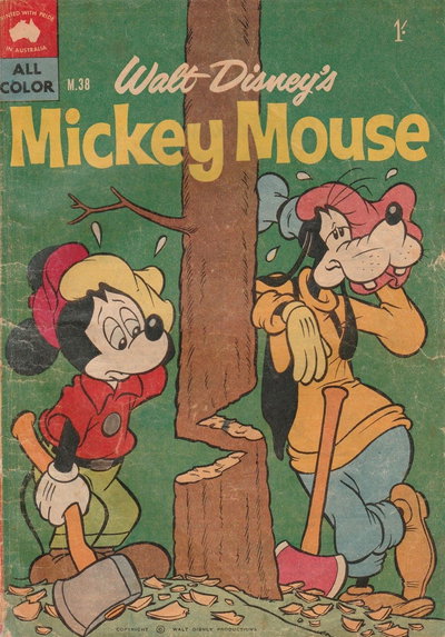 Walt Disney's Mickey Mouse [M series]  #M.38 (January 1960)