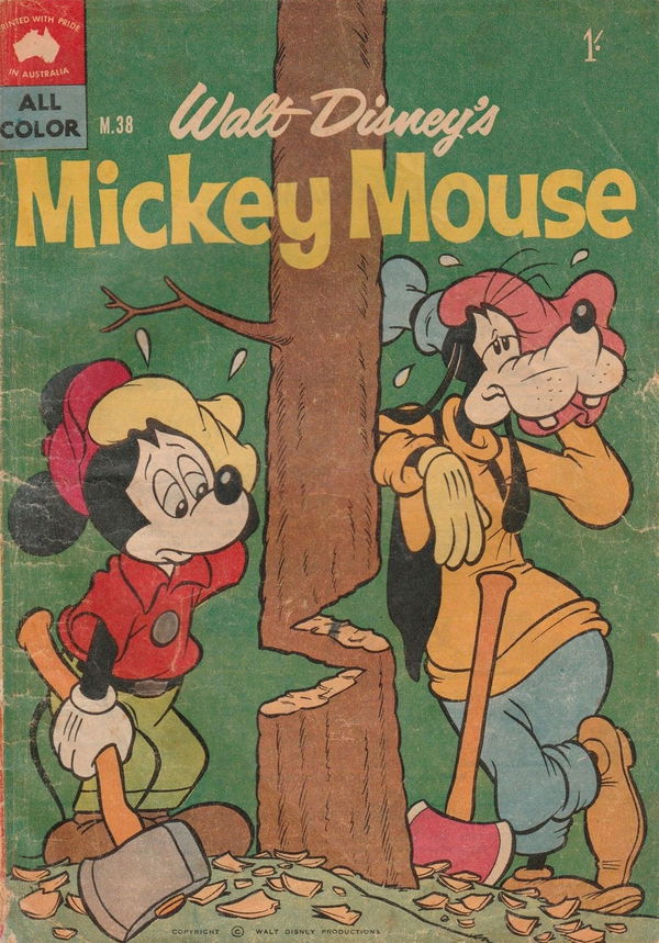 Walt Disney's Mickey Mouse [M series] (WG Publications, 1956 series) #M.38 (January 1960)