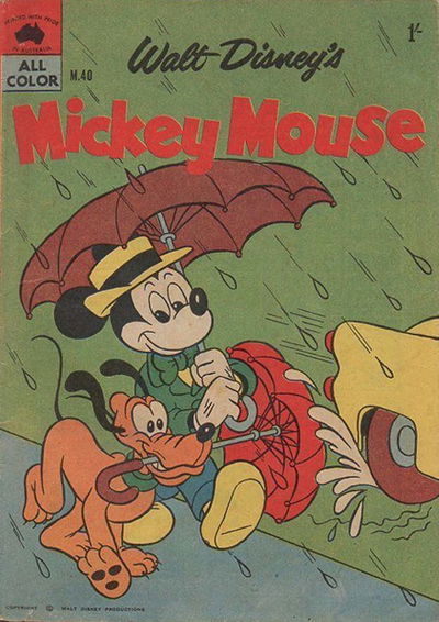 Walt Disney's Mickey Mouse [M series] (WG Publications, 1956 series) #M.40