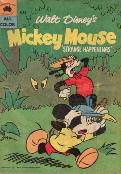 Walt Disney's Mickey Mouse [M series] (WG Publications, 1956 series) #M.43 (June 1960)